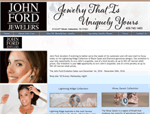 Tablet Screenshot of johnfordjewelers.com